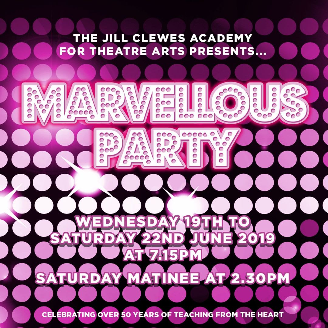 MARVELLOUS PARTY Tickets Regent Theatre, StokeonTrent in StokeonTrent ATG Tickets